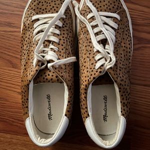 Only worn once Madewell sneakers!